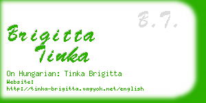 brigitta tinka business card